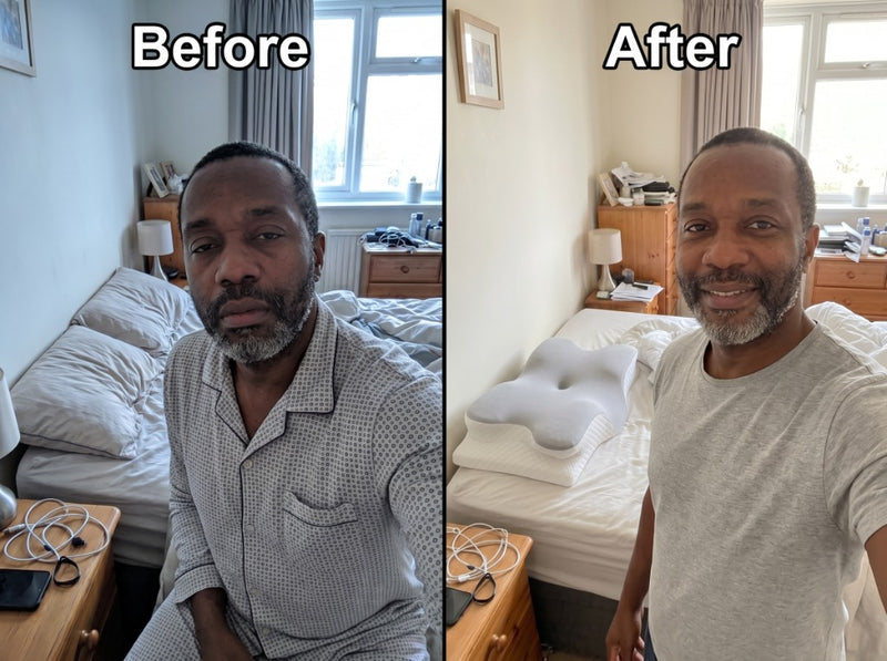 I wake up actually refreshed. Best sleep of my life.